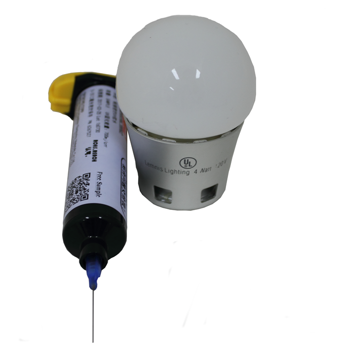 UV胶水在LED灯具的应用
