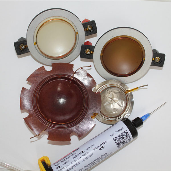 手机扬声器受话器部件粘结UV胶水